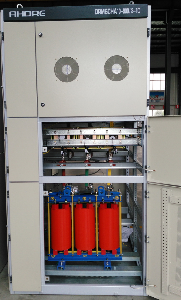 無(wú)功補(bǔ)償柜背面圖